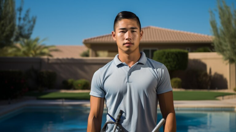 NextGen Pool Care service technician